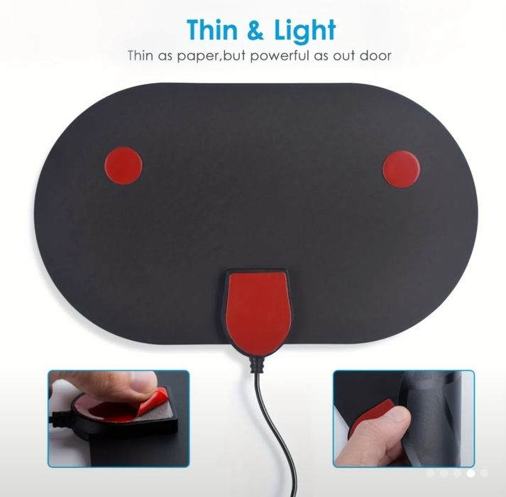 Antena TV Digitală 4K Ultra HD pentru rulota