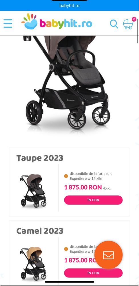 Carucior Euro-Cart Crox Jungle | Ca nou