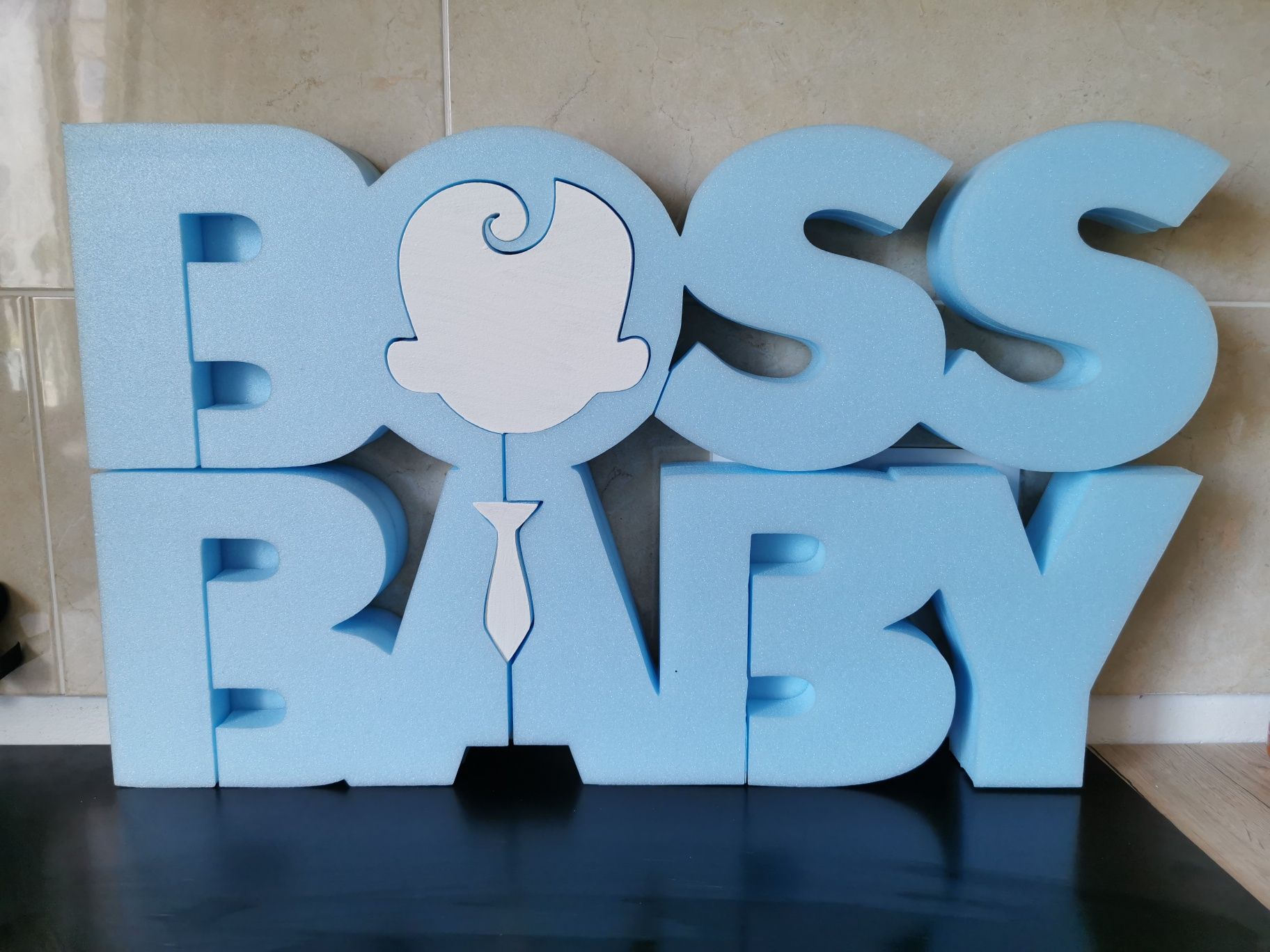 Figurine boss baby baby boss polistiren