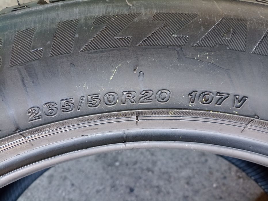 4 anvelope de iarna ca si noi Bridgestone 265/50 R20 dot 2019