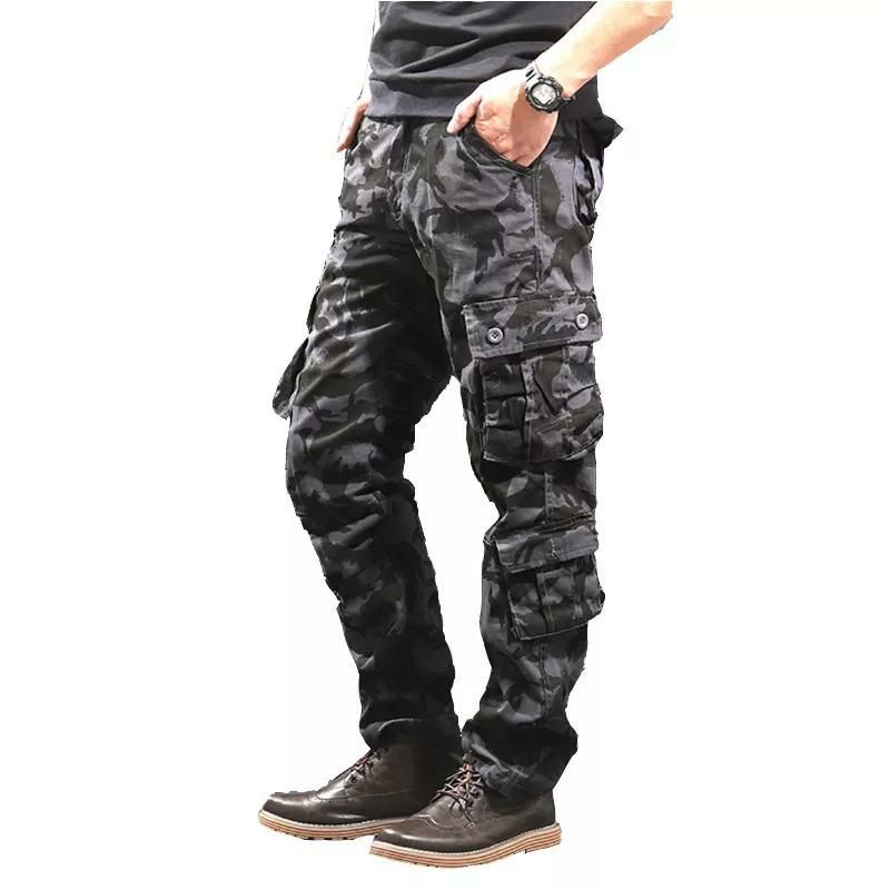 Pantaloni cargo camuflaj urban