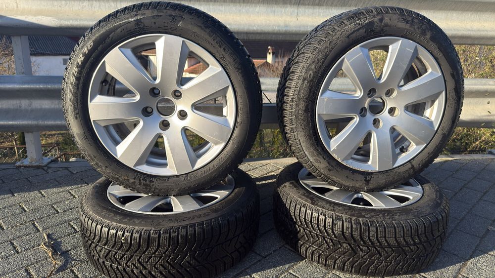 ‼️Jante AUDI 5x112 R16 anvelope PIRELLI IARNĂ‼️