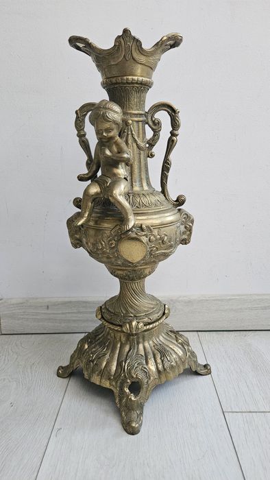 Sfesnic bronz masiv vintage