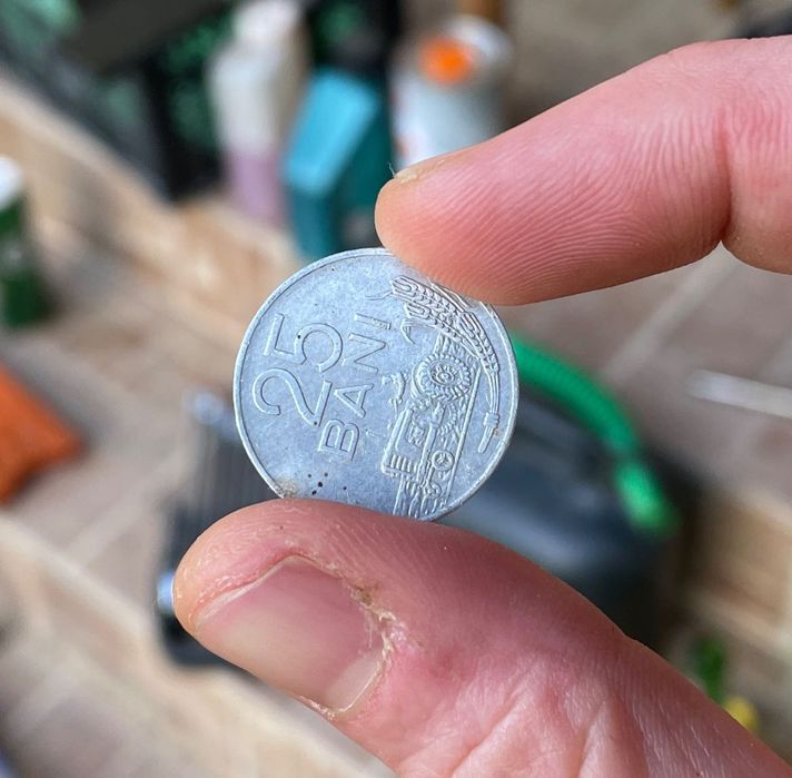 Moneda 25 de bani din Republica Socialista Romania (anul 1982)