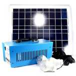 Sistem voltaic 100W  GD-8018 cu 3 becuri, 2 x USB si panou voltaic