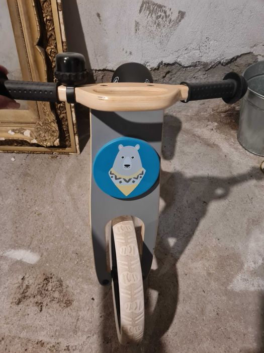 Детско дървено баланс колело