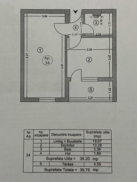Pasarela Metrou Berceni Popesti-Leordeni -2 camere+marsarda PROPRIETAR