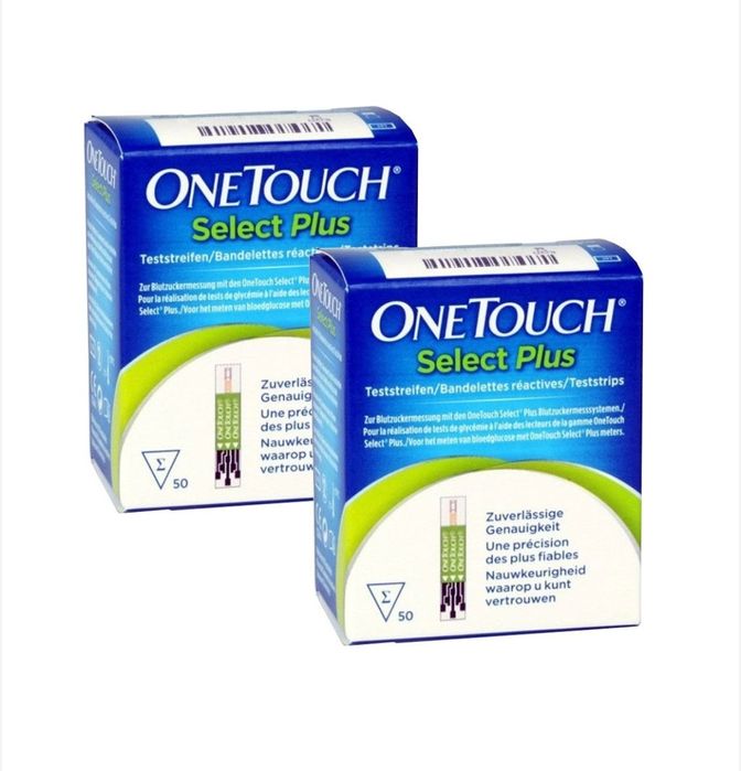 100 Teste glicemie One Touch Select
