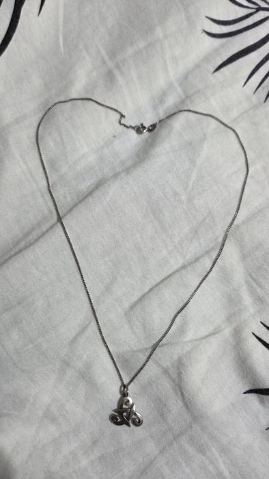 Vand lant dama din Argint model Celtic