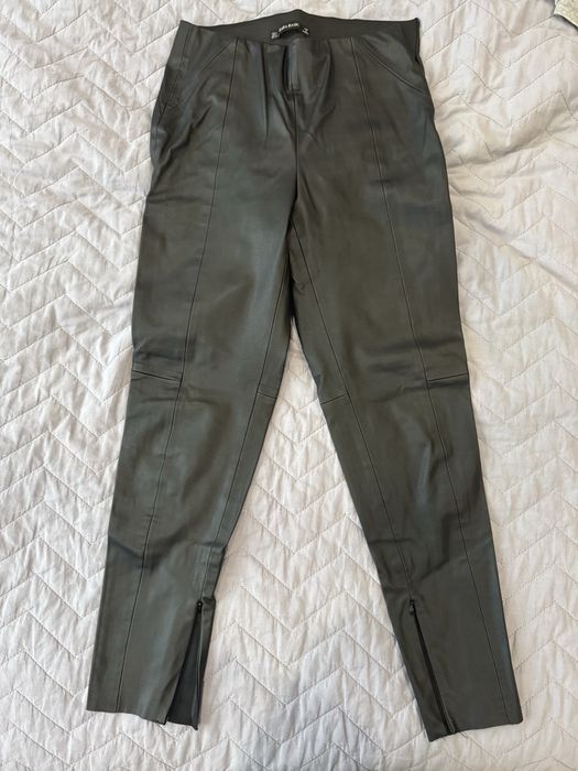 Дамски кожен клин Zara