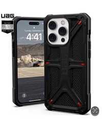 Iphone 13 14 PLUS PRO MAX Husa UAG Anti Drop Neagra Insertie Carbon