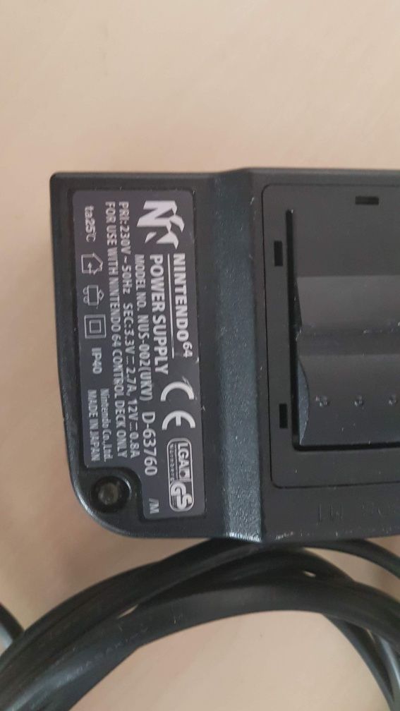 Nintendo N64 + Jumper pack + x2 оригинални джойстика