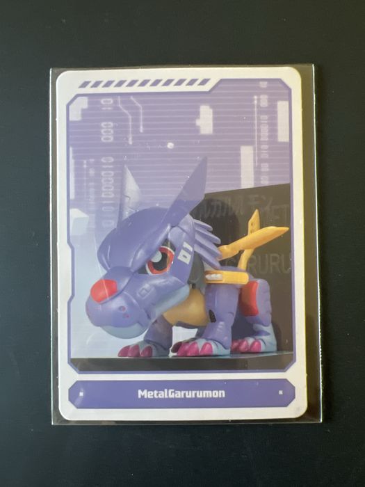 ОРИГИНАЛНА MetalGarurumon Pop Mart Digimon серия магнити