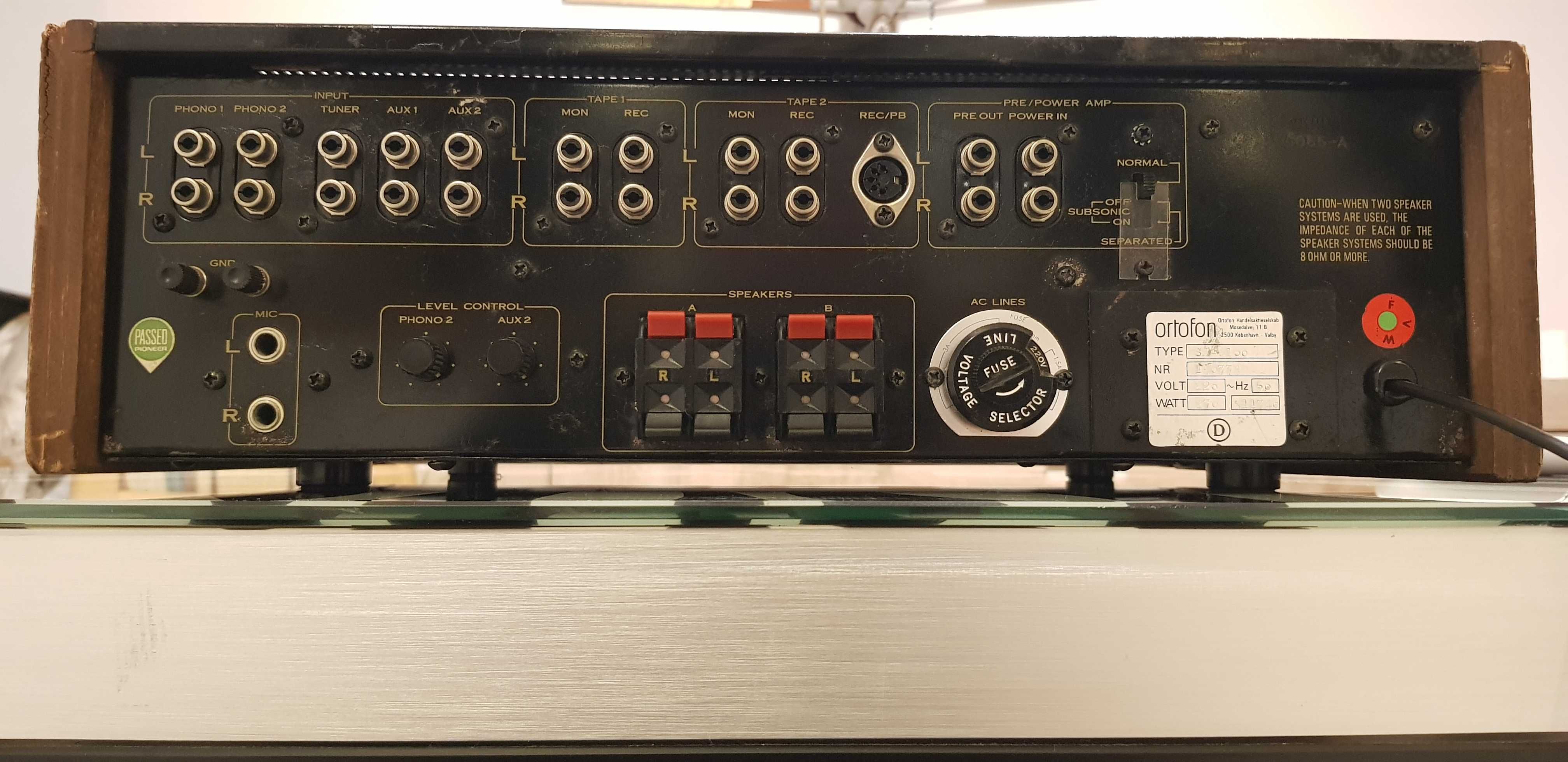 Pioneer SA 8100 muzica amplificator vintage "75 clasa A arta colectie