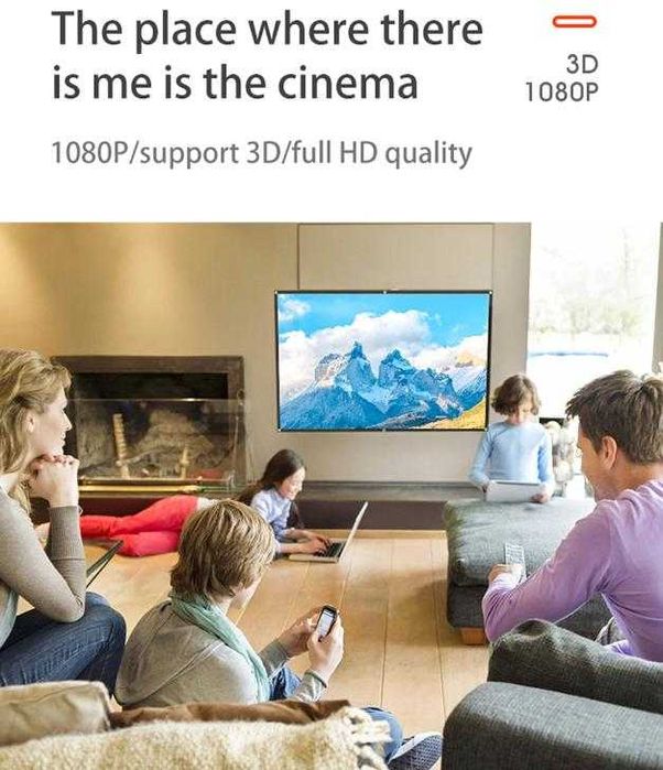 3D Портативен Екран за Мултимедия Презентации Спорт Цифрова Проекция