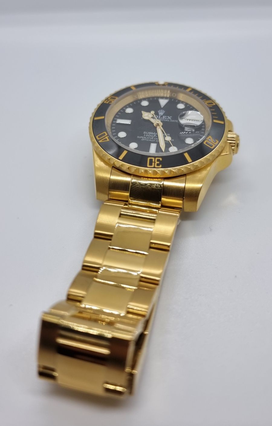 Rolex Submariner Gold Ceramic 40mm Automatic часовник Роелкс голд