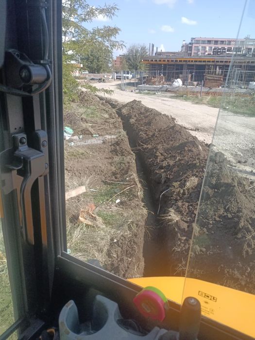 Услуги с багер и самосвал