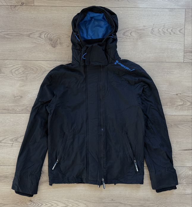 Geaca SUPERDRY cu Gluga Negru Barbati | Marime M