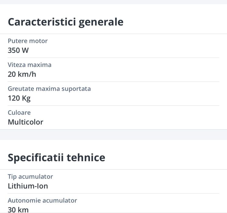 Trotineta electrica redbull rs1000