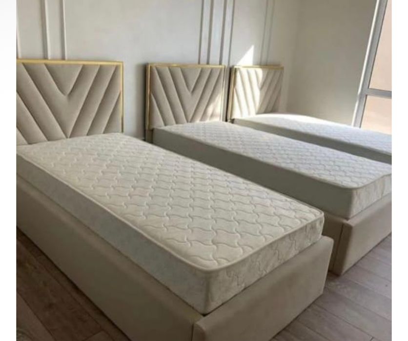 Кровать 100*200, подъемный механизм, ортопед, с матрасом ортопед