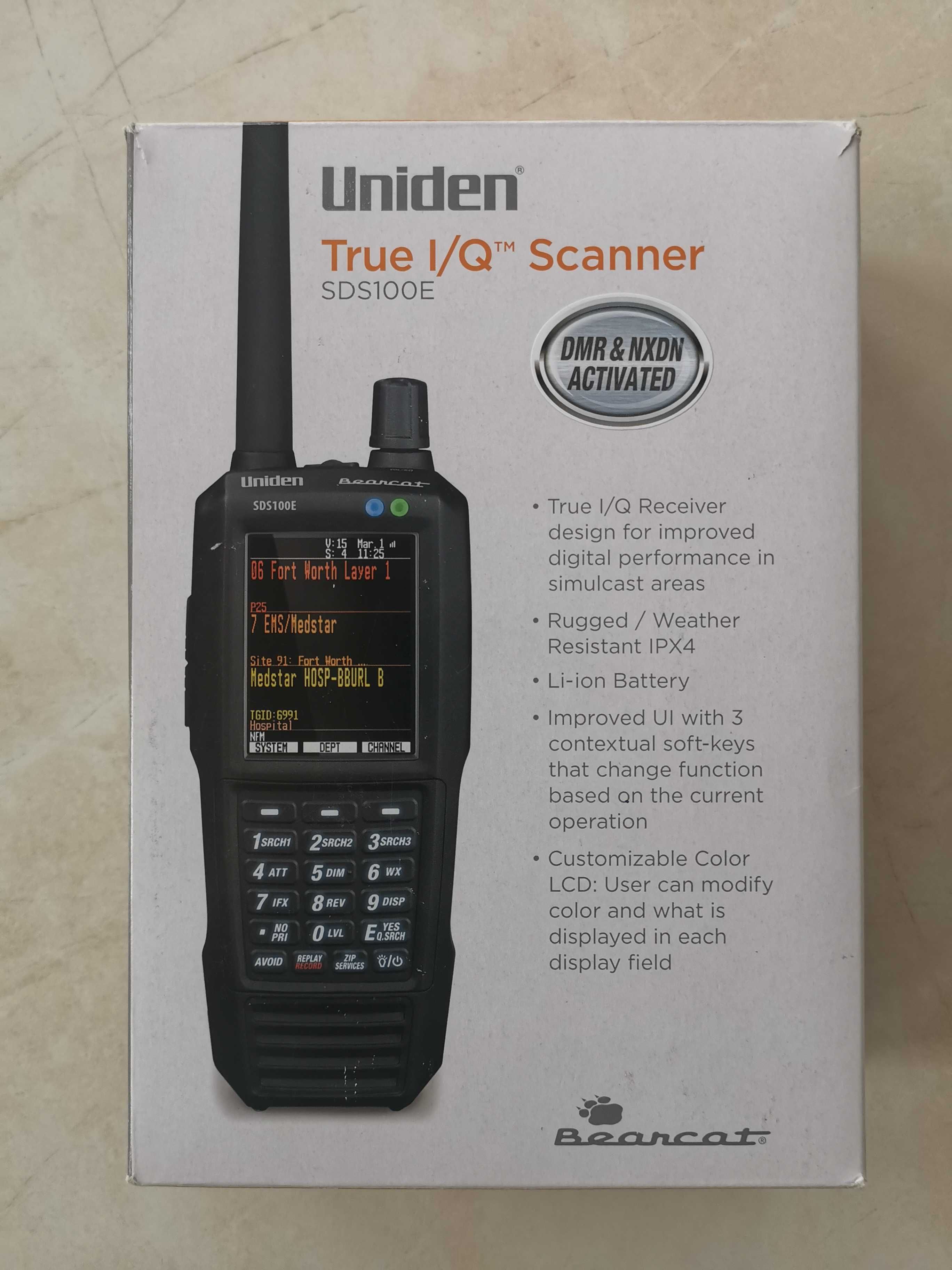 Scaner radio Uniden SDS100E