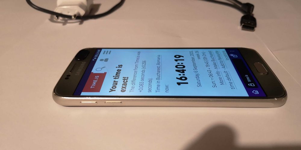 Samsung Galaxy S6 3GB RAM 32GB Telefon Mobil Android Liber De Retea