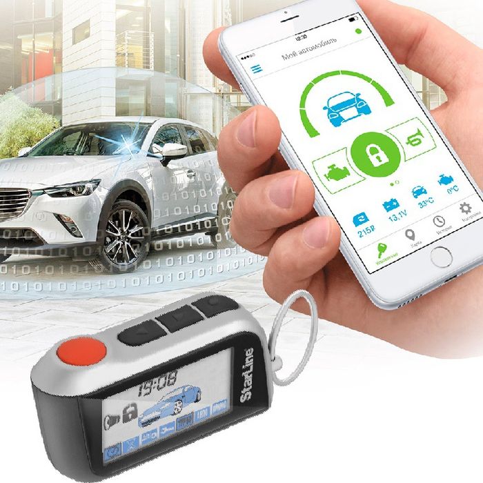 Автосигнализация starline s96 v2 gsm.