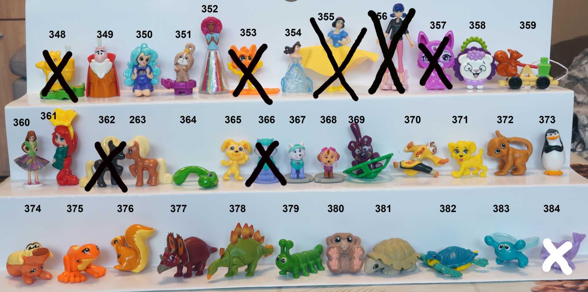 400 Киндер играчки от яйца Kinder Surprise