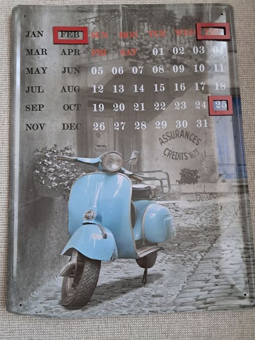 Календар за цялата година