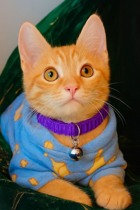 Красивый котёнок ждёт свою семью