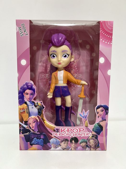 Set Figurine K-Pop Demon Hunters - Zoey, Mira, Rumi (20cm)