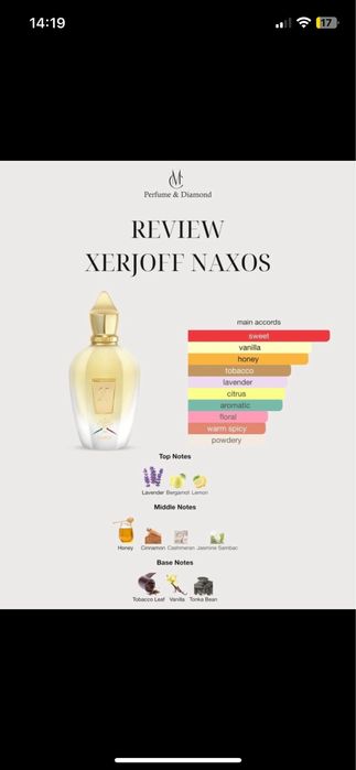 Xerjoff Naxos 100ml EDP autentic