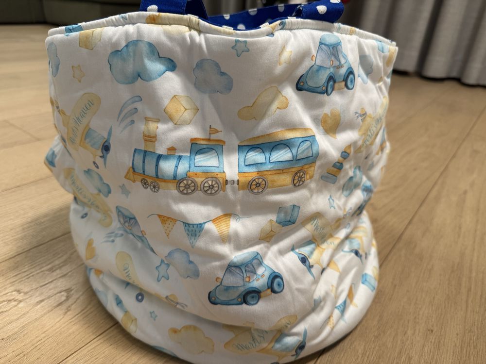 Удобен кош за съхранение на играчки