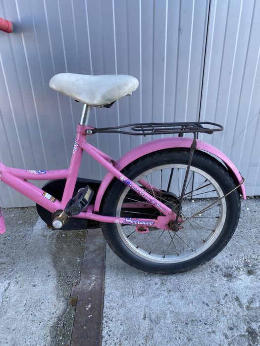 Bicicleta copii fetita 6-8 ani Princess Frozen Pink Scirocco Queen