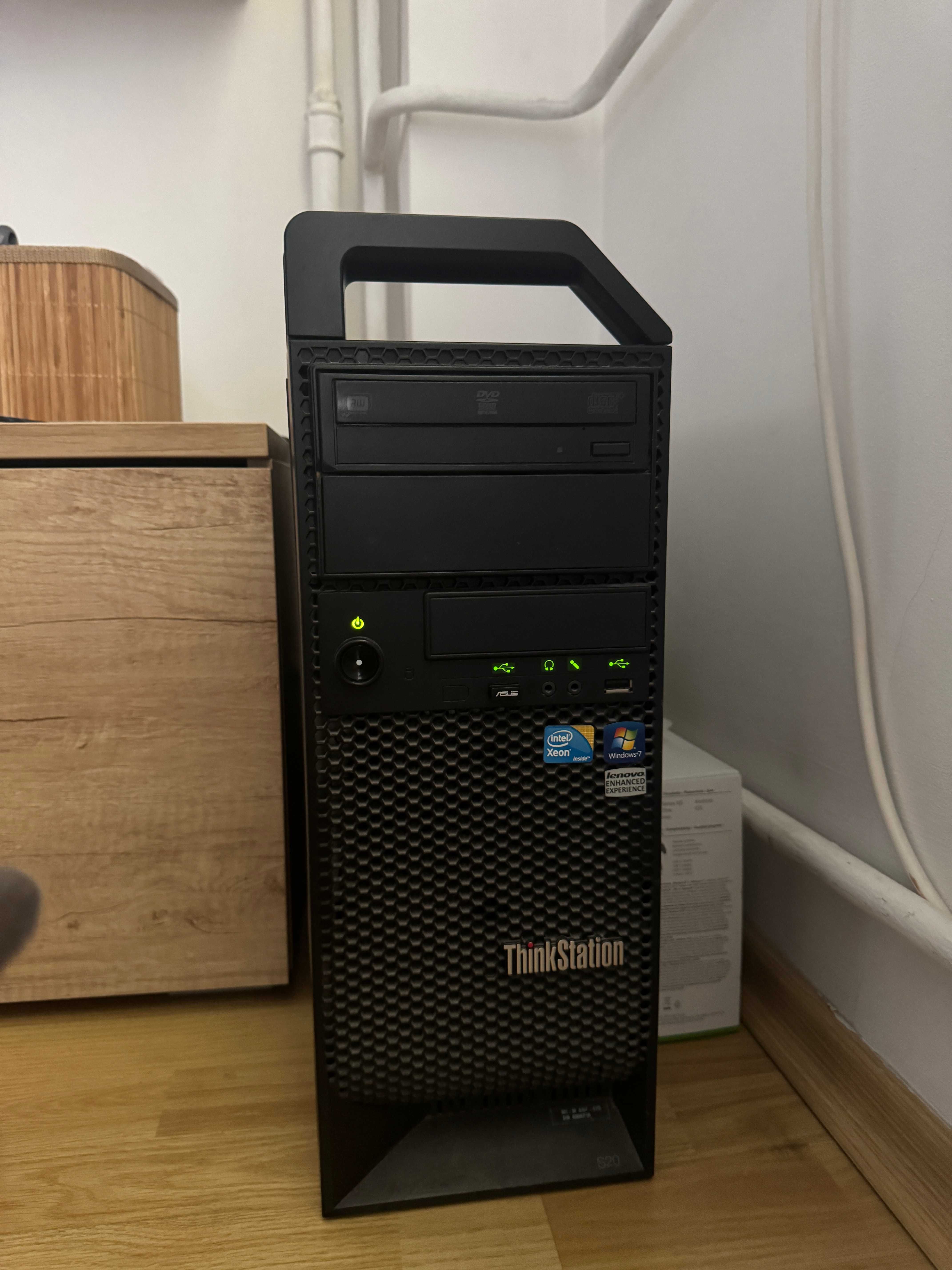 Stație Lenovo Xeon | 12GB RAM | Quadro 2000 | HDD 1TB | 490 lei