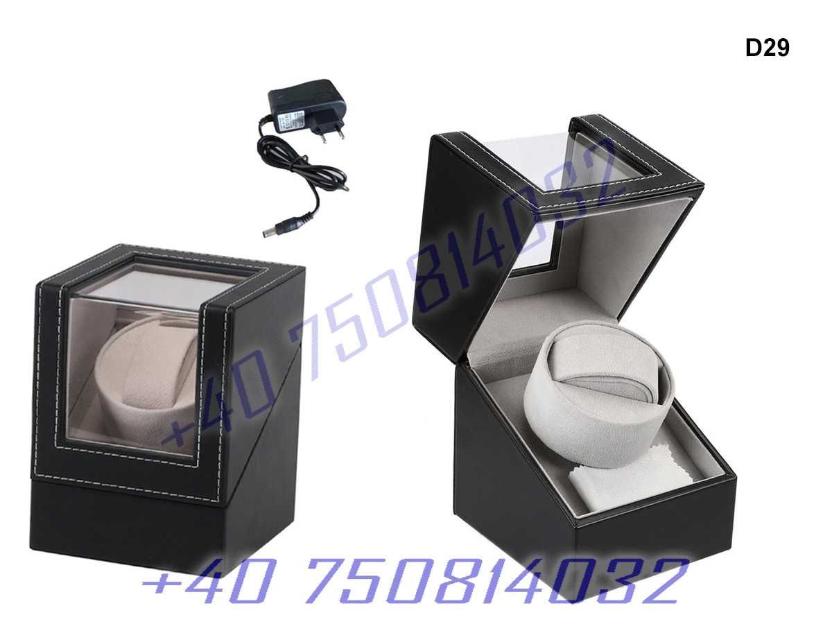 Cutie Dispozitiv Watch Winder Intors Ceasuri Automatice Rotativa