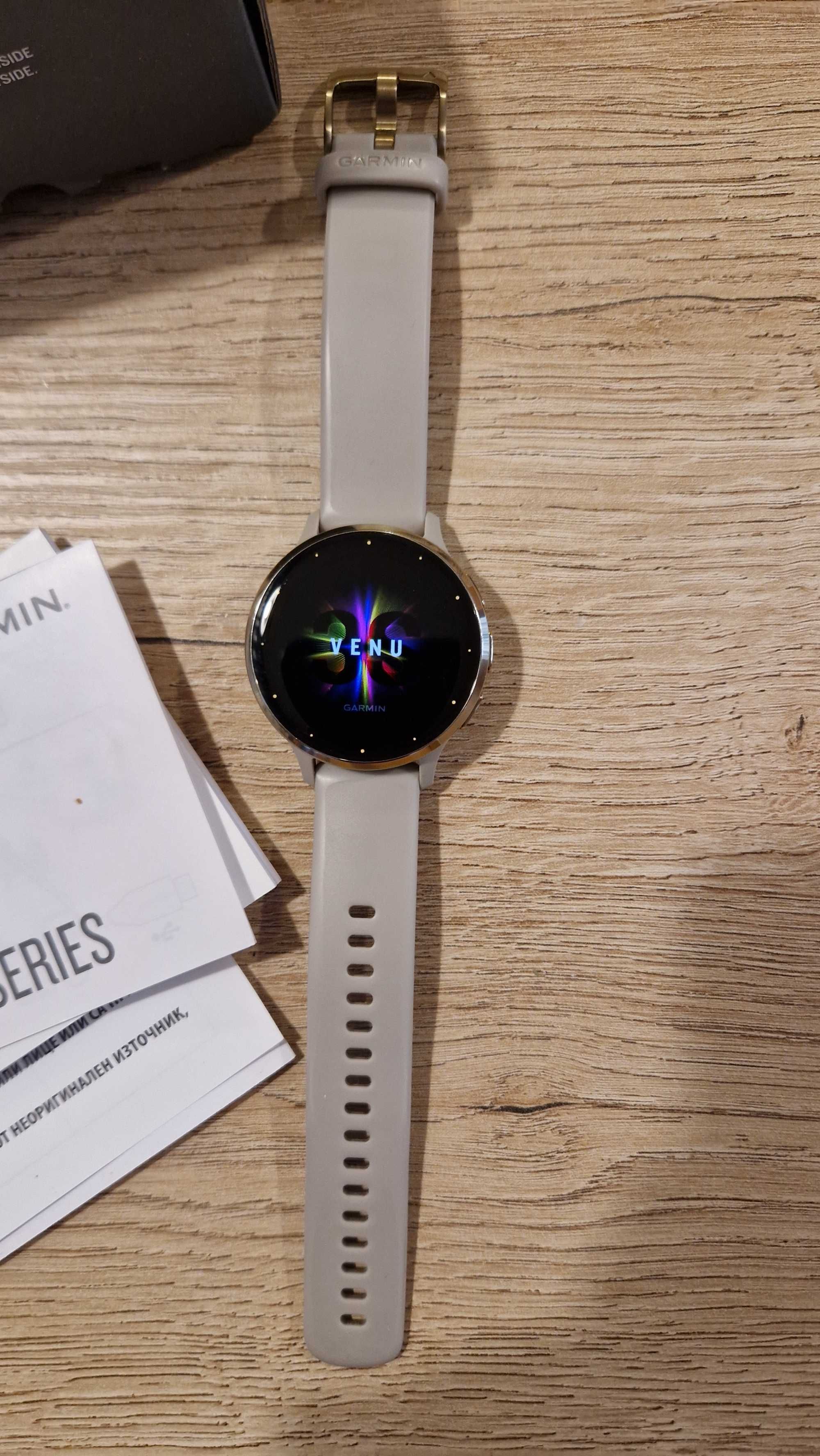 Garmin Venu s3 - още 4 месеца гаранция. Дамски Гармин.