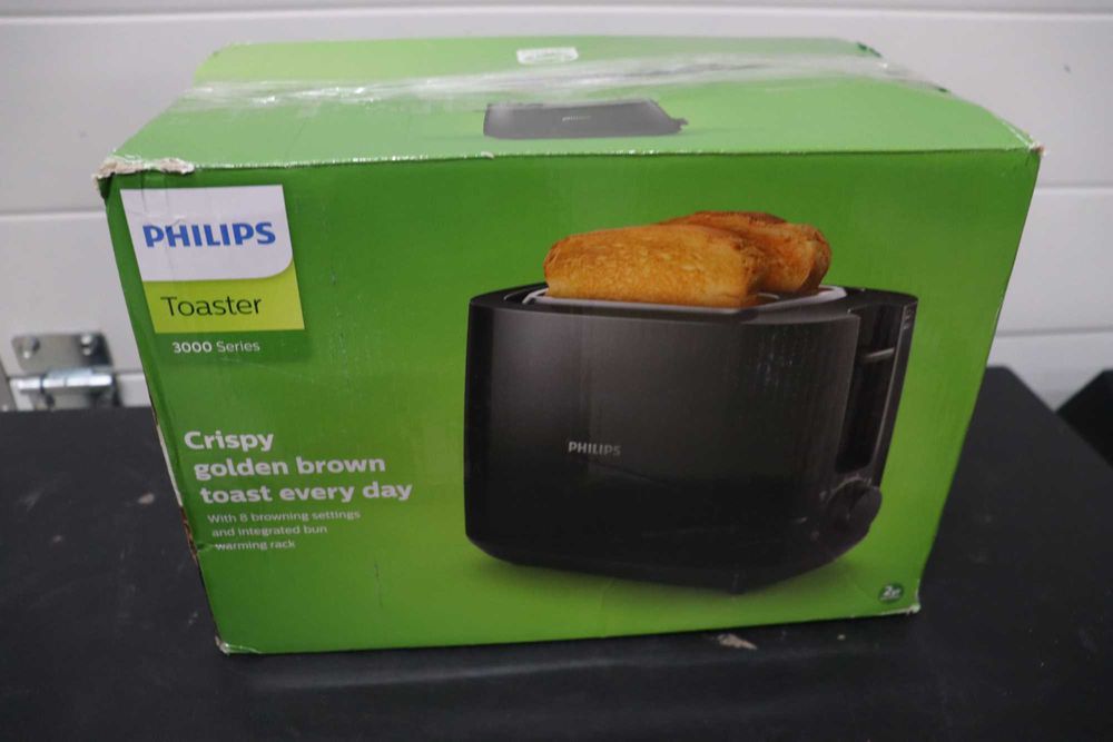 Тостер Philips Viva collection HD2582/90, 900W, 8 настройки,лек дефект