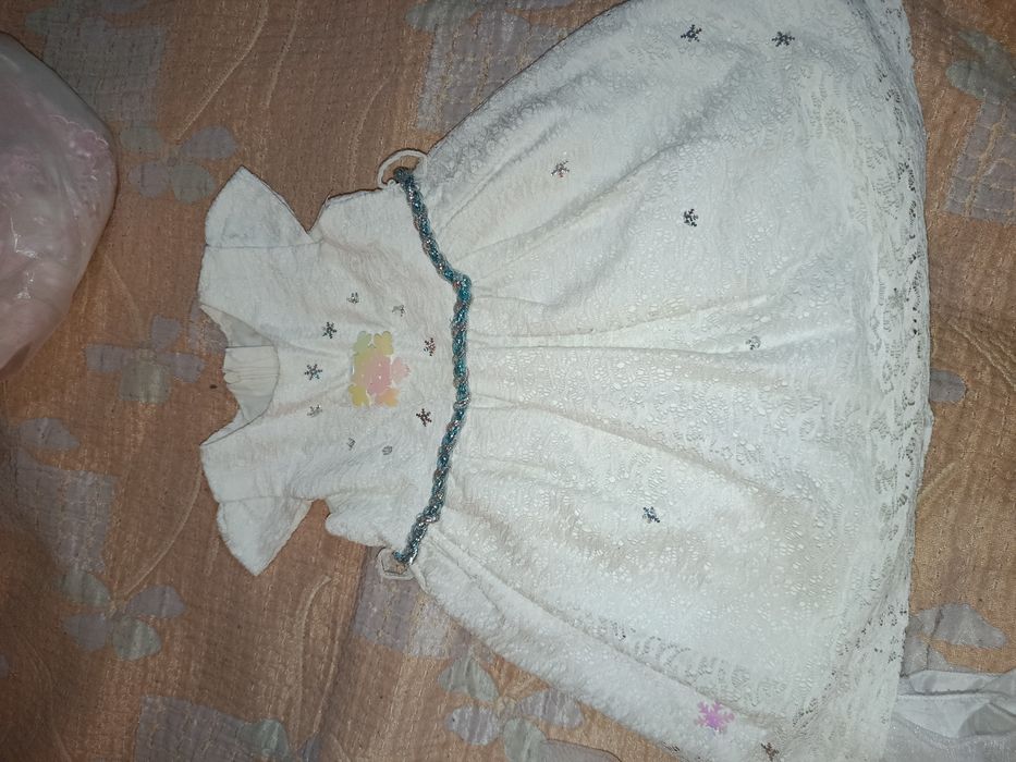 Снежная платья детские