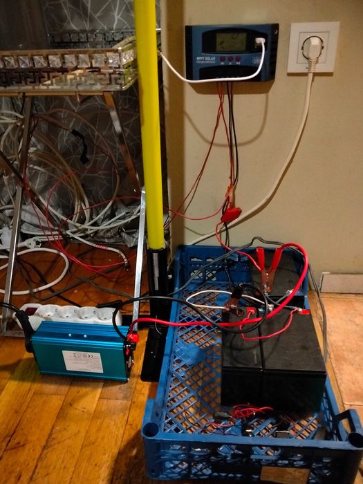 Готова Соларна Система 12V/24V 24aH