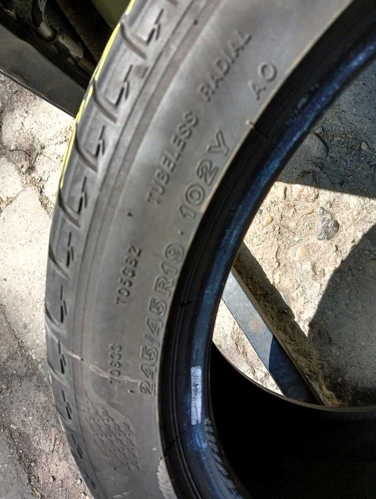 anvelope vara 245/45/19 BRIDGESTONE 2019 5.7MM