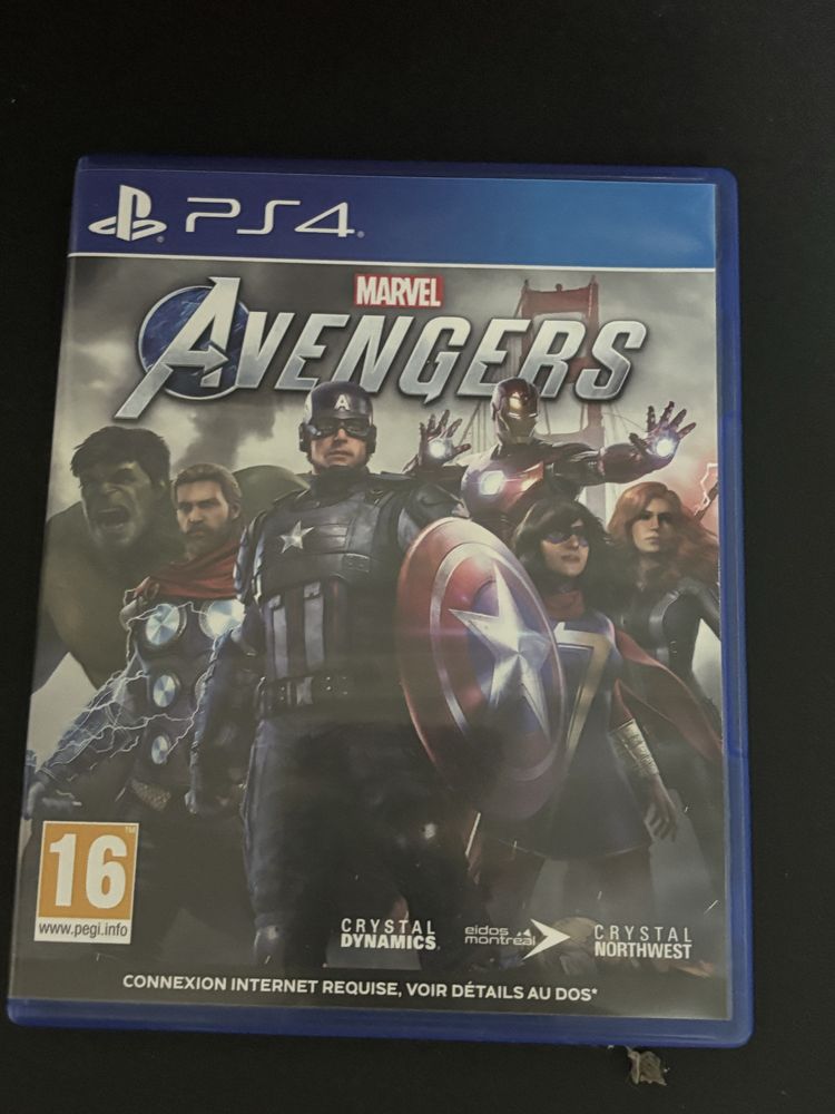 Продам диск на пс4 игра мстители