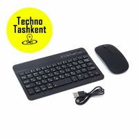 Мини bluetooth клавиатура + мыш комплект (Garantiya) (Dostavka Bor)