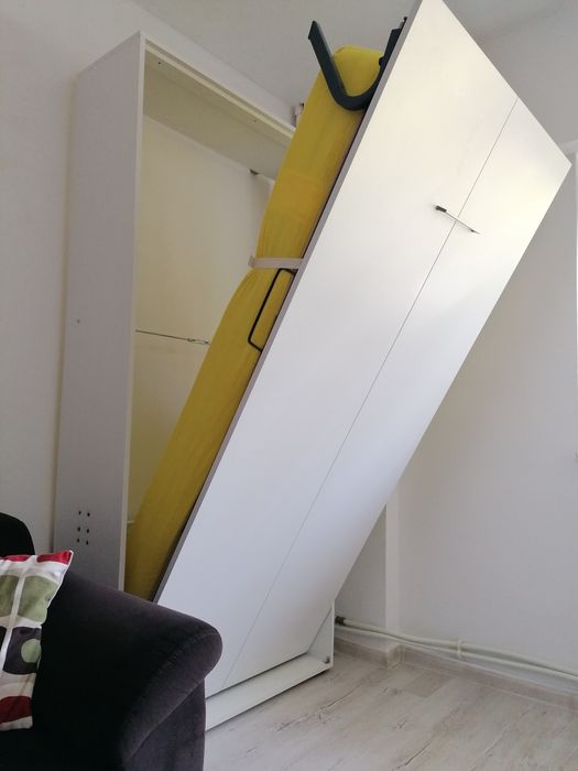 Pat Rabatabil 90x200cm, Sistem, Mecanisme Pat Rabatabil