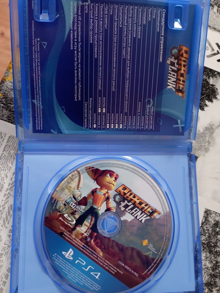 Игра Ratchet&clank на пс4 в новом состоянии