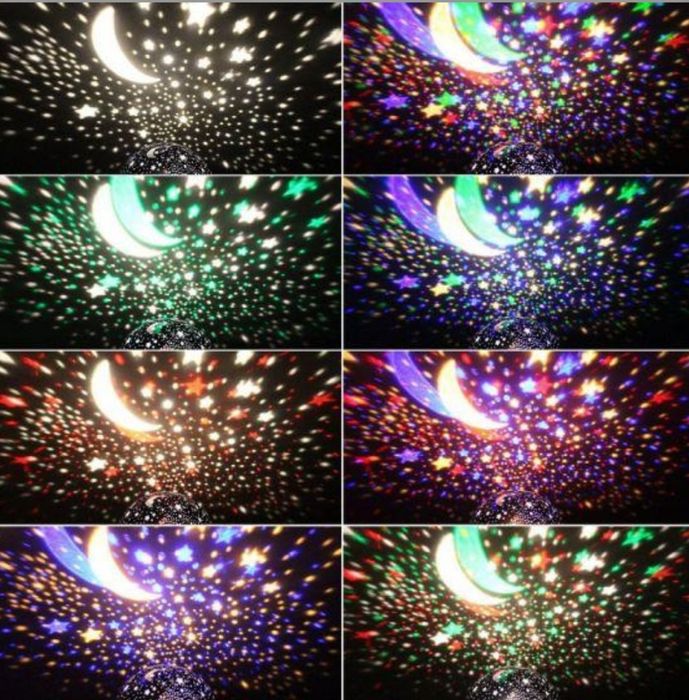 Lampa muzicala Star Master music bulb Bluetooth proiectie stele luna