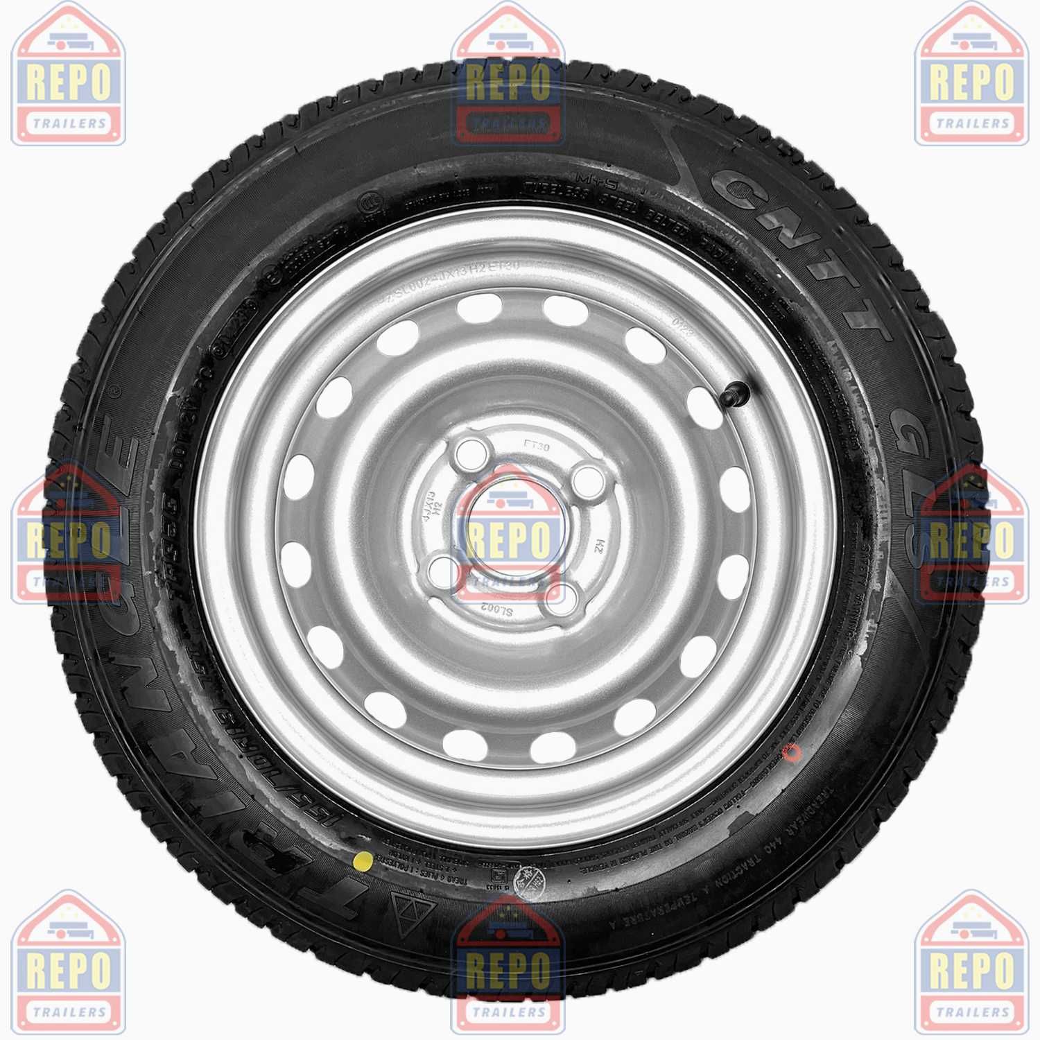 Roata  155/70 R13 remorca 750 Kg platforma auto peridoc rezerva