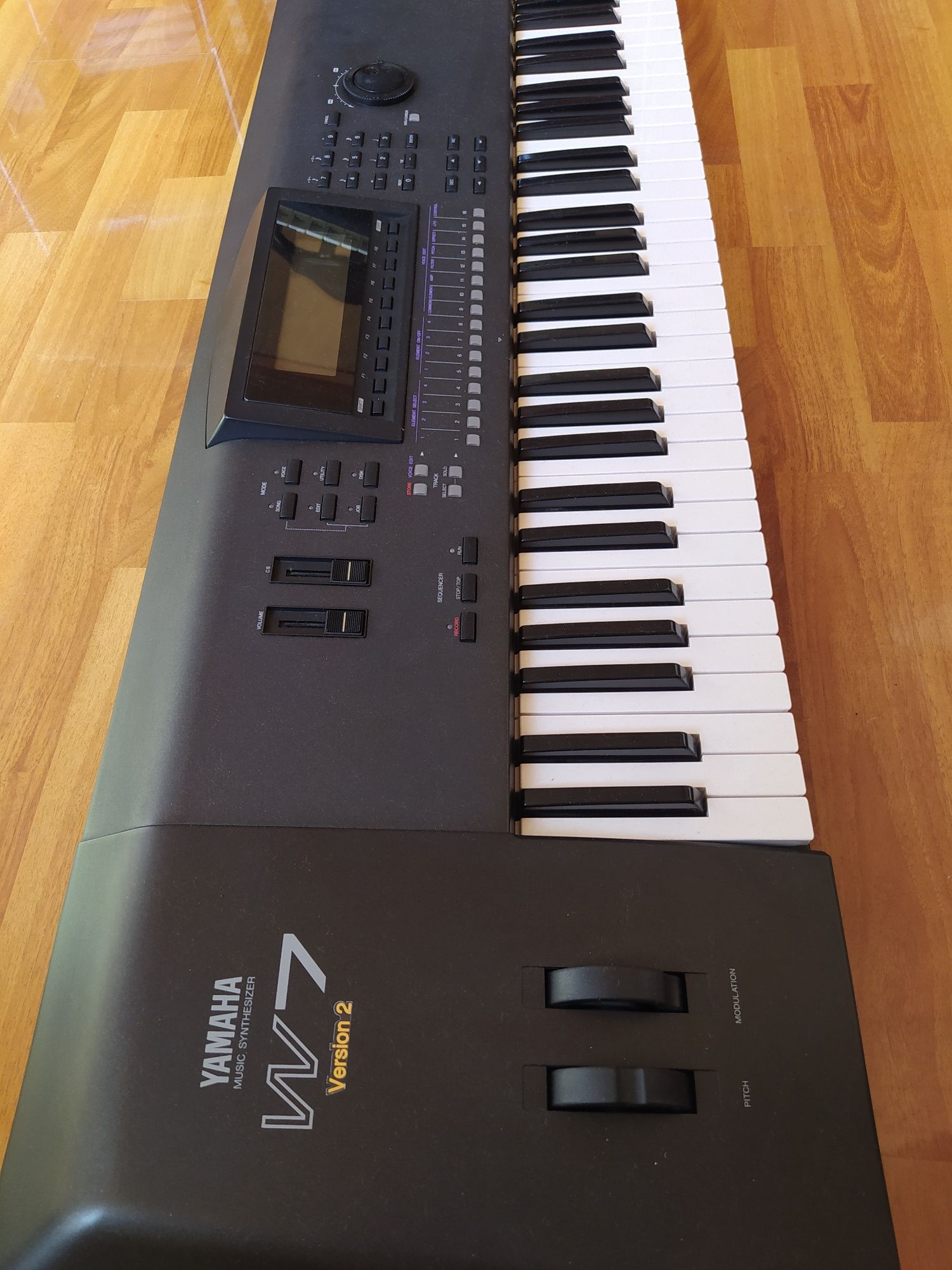 YAMAHA W 7 professional sinrezator,juda alo holat yangi