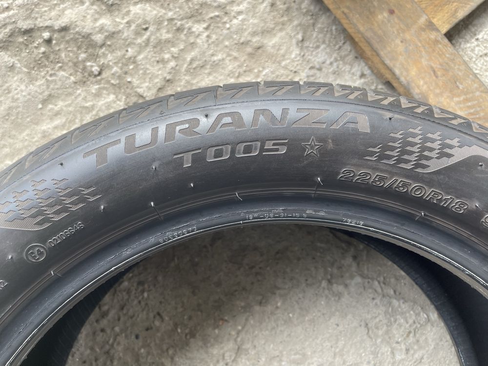 225/50R18 Bridgestone Turanza T005 Dot 2021