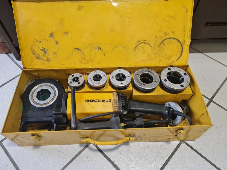 Rems Amigo 2 Машина за рязане на резби, матрица за рязане на резби